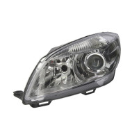 Фара Skoda Fabia 2 10-14 ліва з лінзою DEPO 5J1941017D