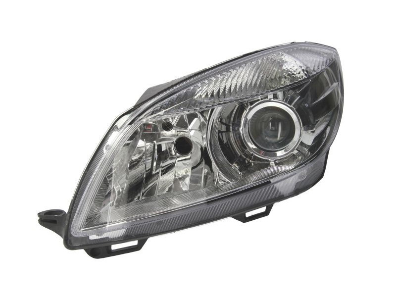 Фара Skoda Fabia 2 10-14 ліва з лінзою DEPO 5J1941017D