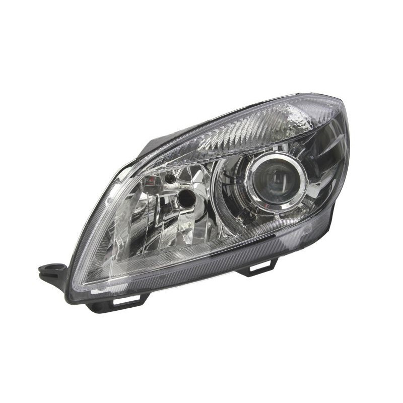 Фара Skoda Fabia 2 10-14 ліва з лінзою DEPO 5J1941017D