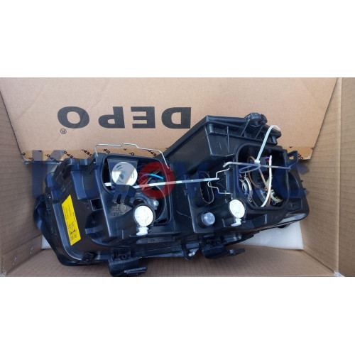 Фара передня ліва Audi А6 2005-2008 TYC H1/H7, галоген 4F0941003A