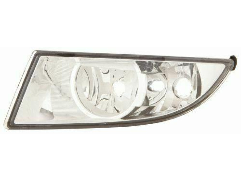 Протитуманна фара ліва Skoda Fabia 2 10-14 (Depo) під дві лампи 5J0941701B