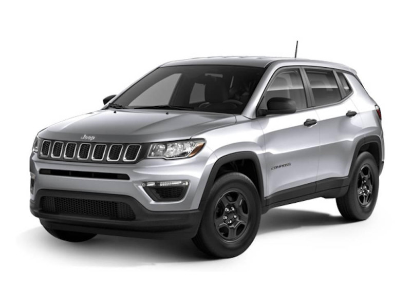 Бампер передній (LKQ) Jeep Compass 2016-