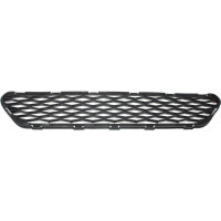 Решітка переднього бампера середня Nissan Rogue 14-17 (LKQ) USA model