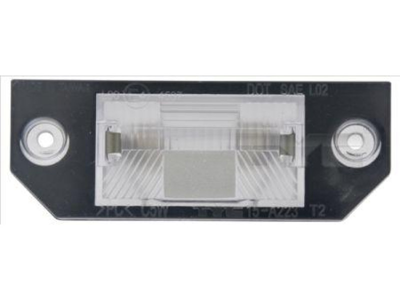 Ліхтар підсвічування номера Ford Focus скошені кути TYC 3M5A13550BA