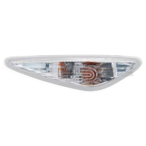 Повторювач повороту на крило Mazda 6 2008-2013 правий білий TYC GS1F51120D
