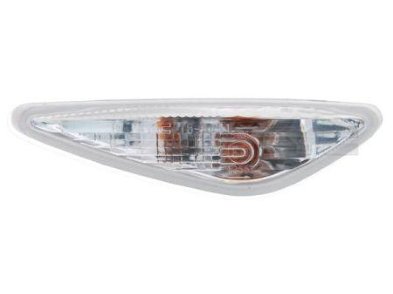 Повторювач повороту на крило Mazda 6 08-13 правий білий TYC GS1F51120D