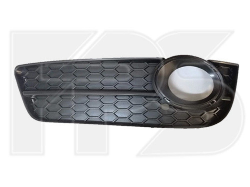 Решітка бампера права Audi A5 B8 07-11 (крім S-line) (з отв.) (FPS) без окуляра