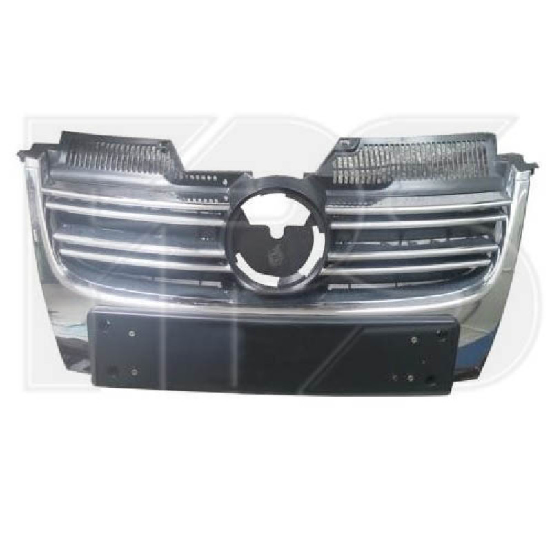 Решітка радіатора VW Golf 5 07-09 універсал (FPS) з накладкою під номер