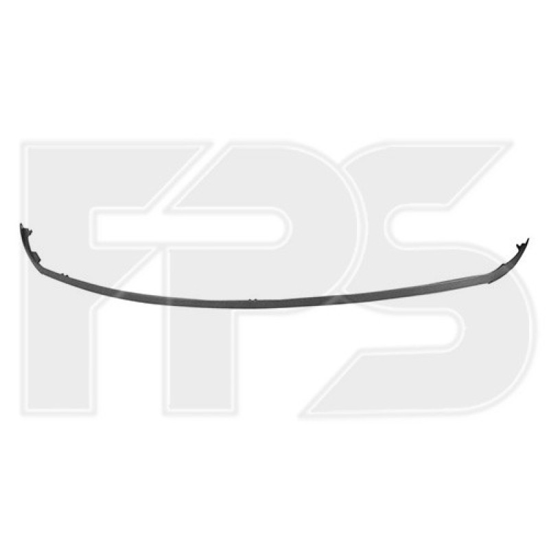 Спойлер бампера переднього Kia Soul 2011-2014 (FPS)