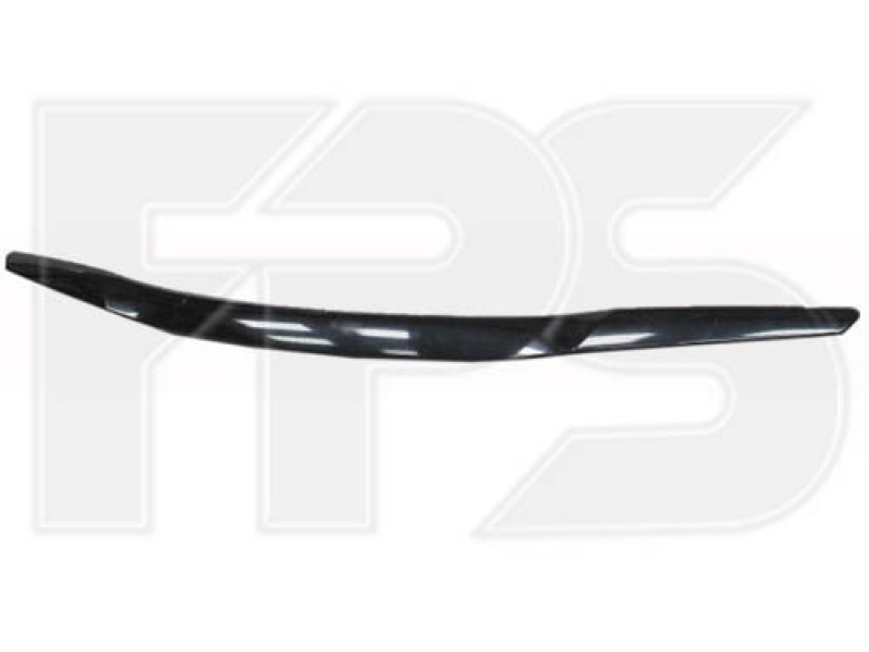 Молдинг капота Hyundai Sonata YF 10-15 чорна (під покрас) (FPS) 863553S100