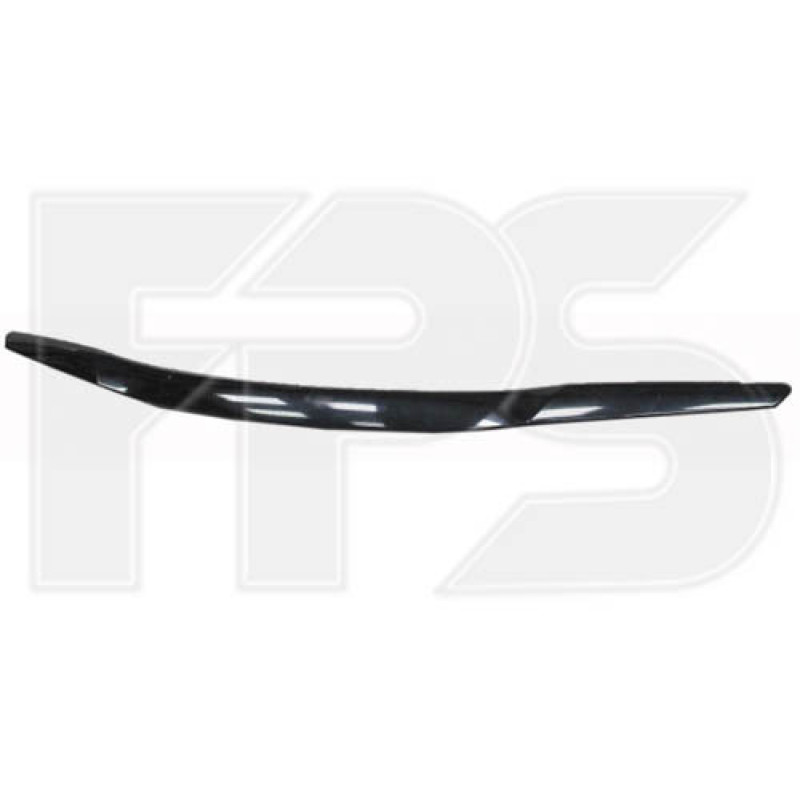 Молдинг капота Hyundai Sonata YF 10-15 чорна (під покрас) (FPS) 863553S100