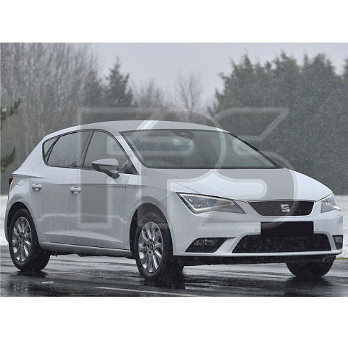 Скло дверне переднє праве Seat Leon 2013-2020 (XYG)