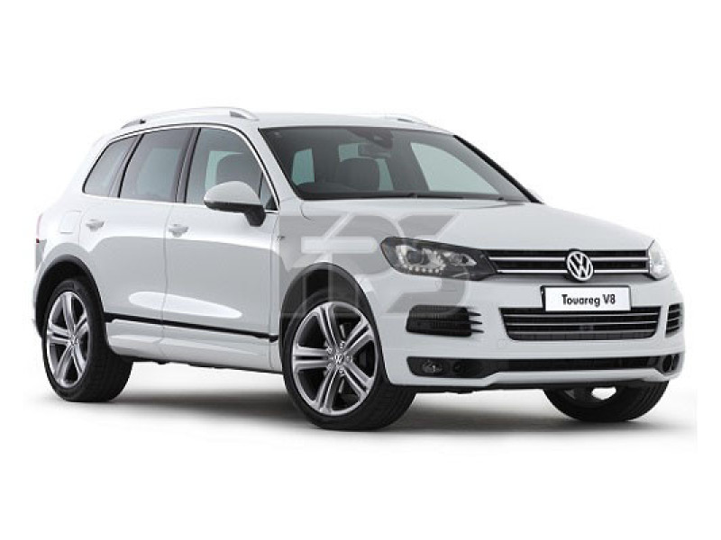 Скло дверне переднє ліве VW Touareg 2 10-18 (Sekurit)