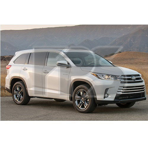 Скло дверне заднє ліве Toyota Highlander 2013-2019 (XYG)