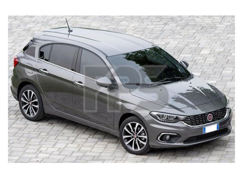 Скло дверне заднє ліве Fiat Tipo 16- хетчбек (XYG) тоноване
