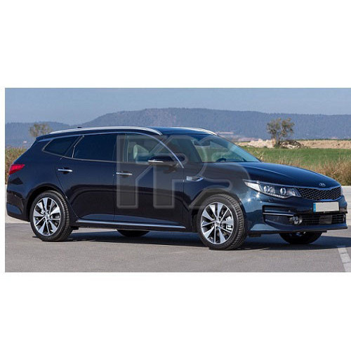 Скло дверне заднє ліве Kia Optima, K5 2016-2020 універсал (XYG)
