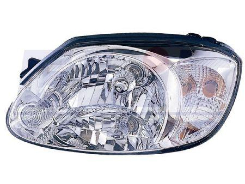 Фара Hyundai Accent 03-05 права білий поворот ел.рег. Depo 92120-25531