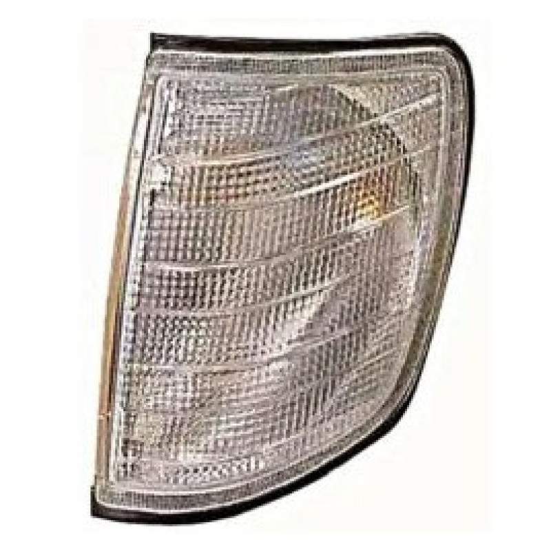 Покажчик повороту Mercedes 124 93 - лівий білий DEPO 1248261043