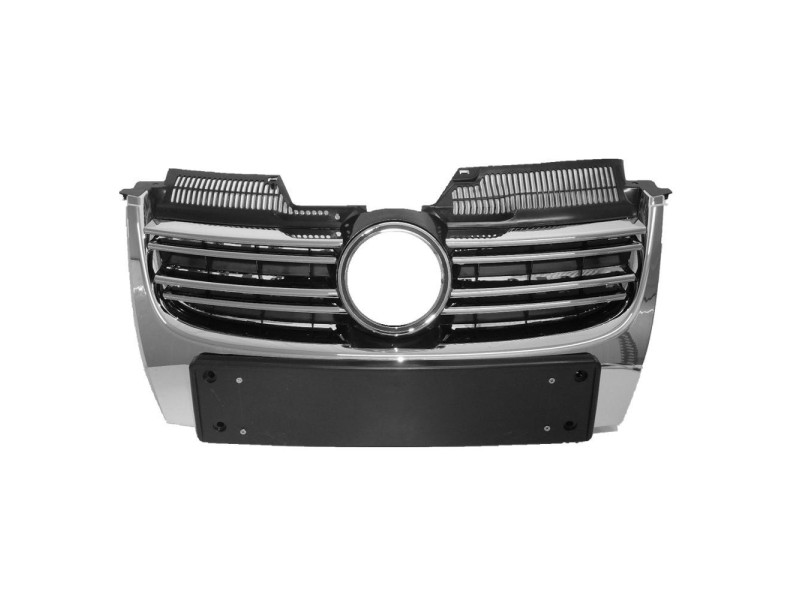 Решітка радіатора VW Jetta 5 06-10 (Tempest) 1K5853653A, 1K5853653A9B9