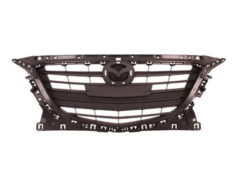 Решітка радіатора Mazda 3 BM 13-16 без молдингів (Tempest) BHN150712A