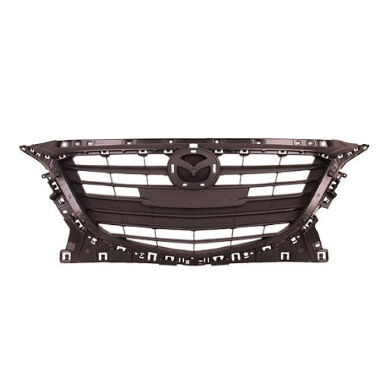 Решітка радіатора Mazda 3 BM 13-16 без молдингів (Tempest) BHN150712A