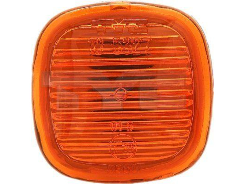 Повторювач повороту Skoda лівий/правий жовтий TYC 4D0949101