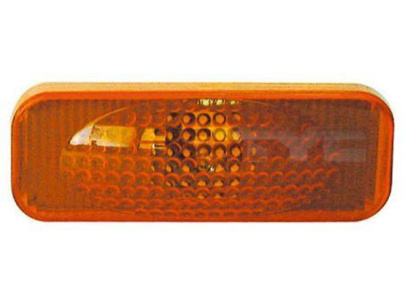 Повторювач повороту у крило Opel Omega B 94-03 лівий/правий жовтий TYC 90487487