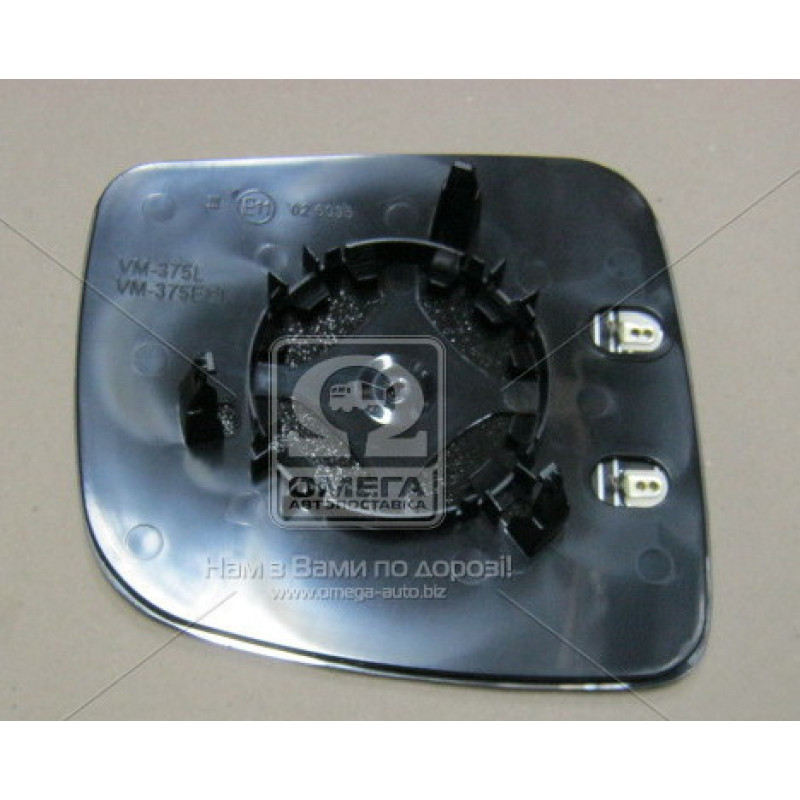 Вкладиш дзеркала лівий з обігрівом VW Caddy 3 2004-2010 Tempest