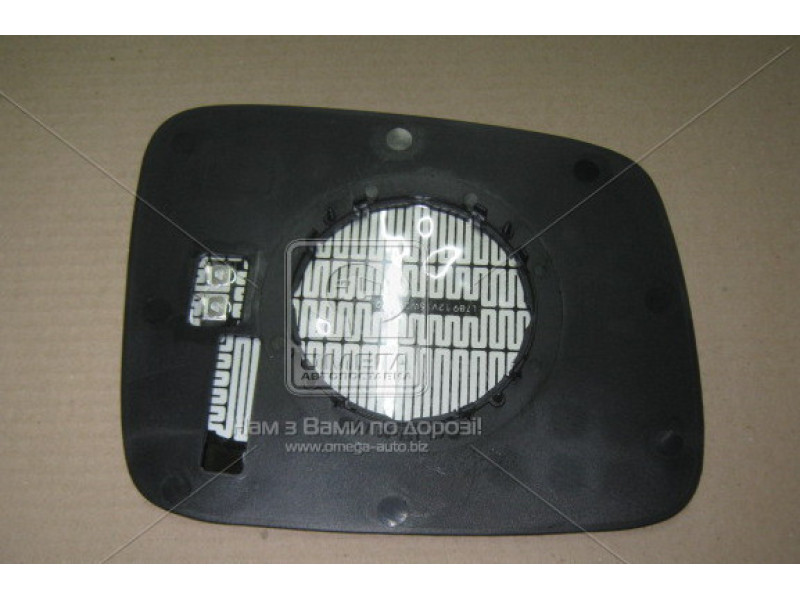 Вкладиш дзеркала лівий з обігрівом VW Transporter T4 Caravelle 1996-2003 Tempest