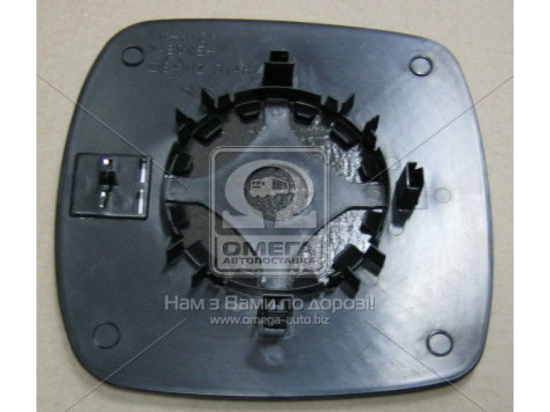 Вкладиш дзеркала з обігрівом лівий/правий Renault Kangoo 2009-2013 Tempest