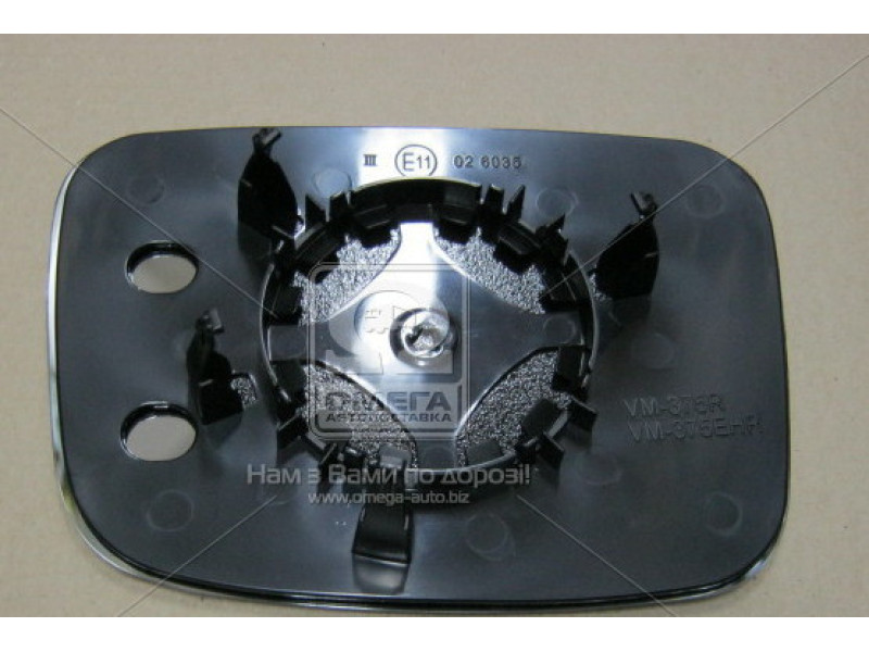 Вкладиш дзеркала правий VW Transporter T5 2003-2009 Tempest