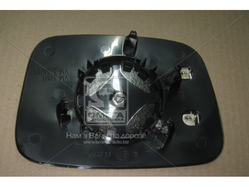 Вкладиш дзеркала правий з обігрівом VW Transporter T5 2003-2009 Tempest