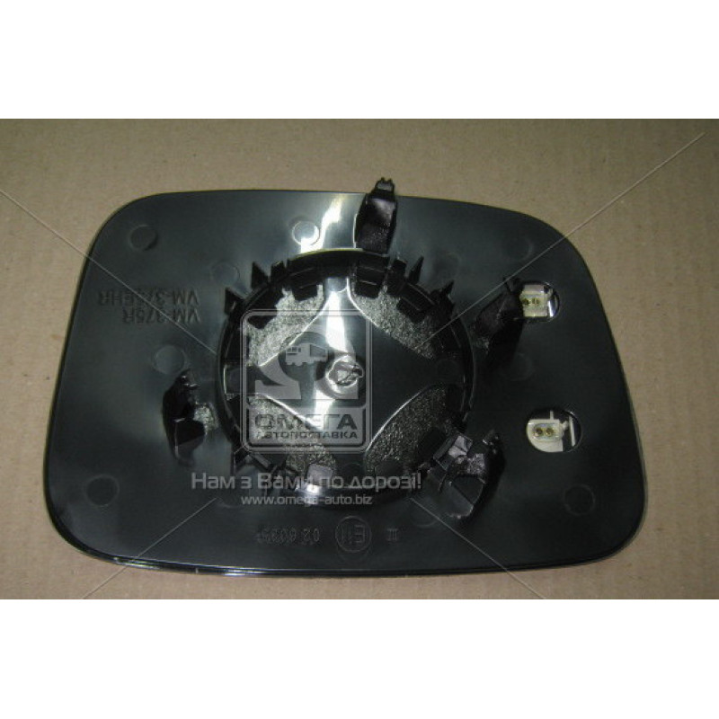 Вкладиш дзеркала правий з обігрівом VW Transporter T5 2003-2009 Tempest