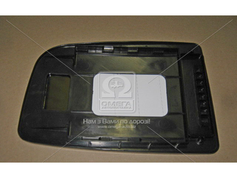 Вкладиш дзеркала лівий (квадратний кріплення) Mercedes Sprinter 906 2006- (Tempest)