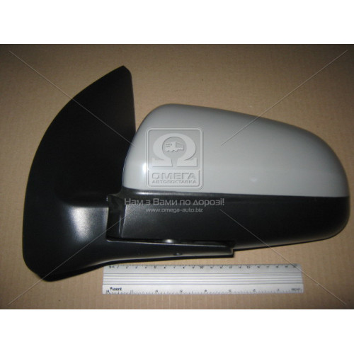 Дзеркало ліве Chevrolet Aveo T250 2006-2012 (Tempest) електро з обігрівом, грунт
