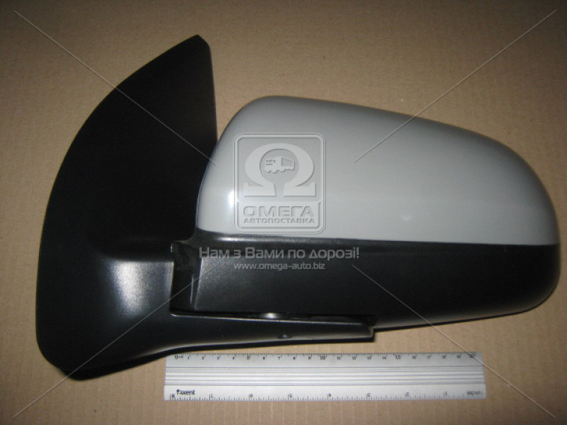 Дзеркало ліве Chevrolet Aveo T250 06-12 (Tempest) електро з обігрівом, грунт