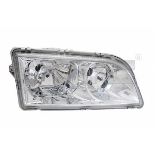 Фара передня Volvo S40 2000-2004 права ел.рег. TYC 30859620