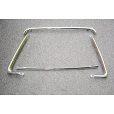 Комплект рамки решітки переднього бампера Mitsubishi ASX 10-13 (FPS) хром 6400C964