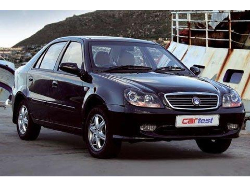 Решітка радіатора Geely CK2 09-15 (Tempest) 1801360180 - 3 смужки
