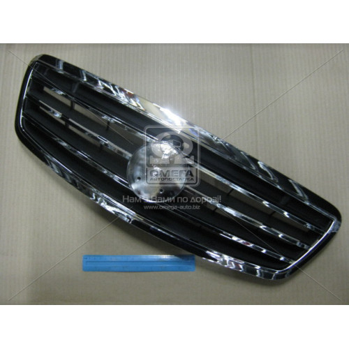 Решітка радіатора Geely CK2 2009-2015 (Tempest) 1801360180 - 3 смужки
