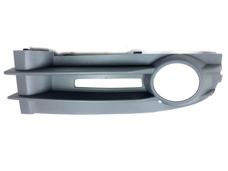 Решітка бампера ліва VW Caddy 3 04-10 с отв. (Tempest) 2K0853683A