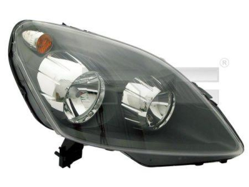 Фара Opel Zafira 05-12 права темна рамка TYC 301214202