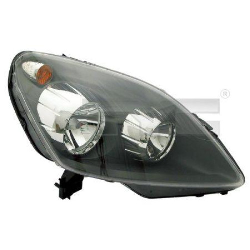 Фара Opel Zafira 2005-2012 ліва темна рамка TYC 93179910