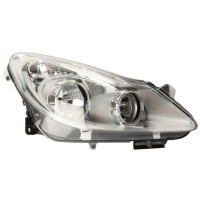 Фара Opel Corsa D 07-11 ліва хром.рамка TYC 93189357