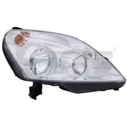 Фара Opel Zafira B 2005-2012 права хром рамка TYC 93192444