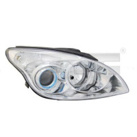 Фара Hyundai i30 08-10 права хром рамка TYC 921022L020