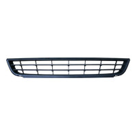 Решітка переднього бампера VW Jetta 6 11-14 середня чорна (Tempest) 5C6853677