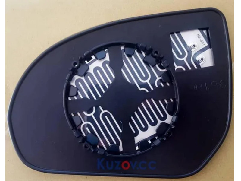 Вкладиш дзеркала правий з обігрівом Kia Rio 2011-2014 Tempest