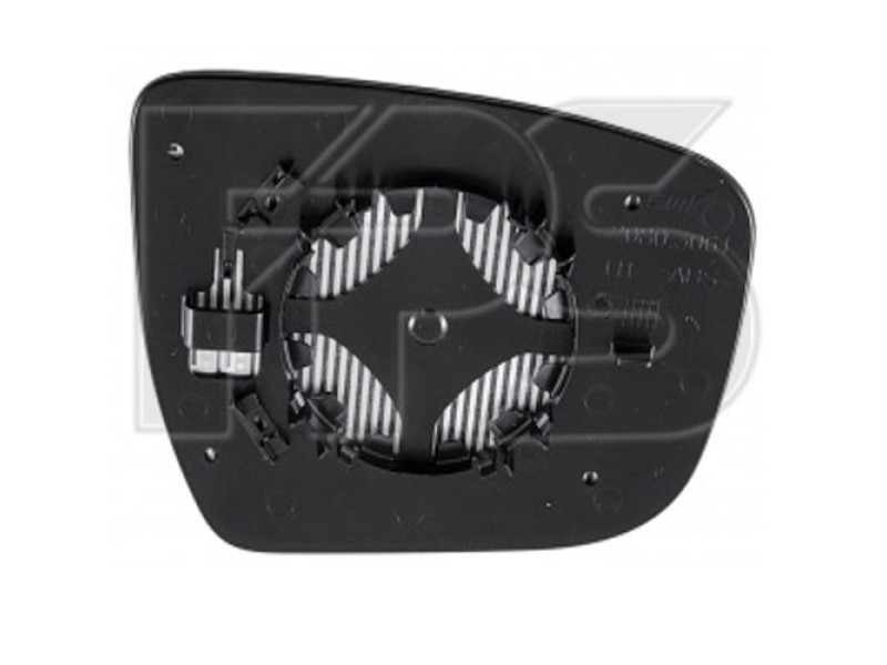 Вкладиш дзеркала лівий з обігрівом Nissan Qashqai 2014- Tempest