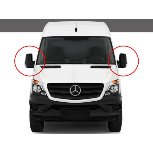 Дзеркало праве Mercedes Sprinter W906, VW Crafter 1 ЕЛЕКТРИЧНЕ (TP) 2E1857502Q, A9068106116
